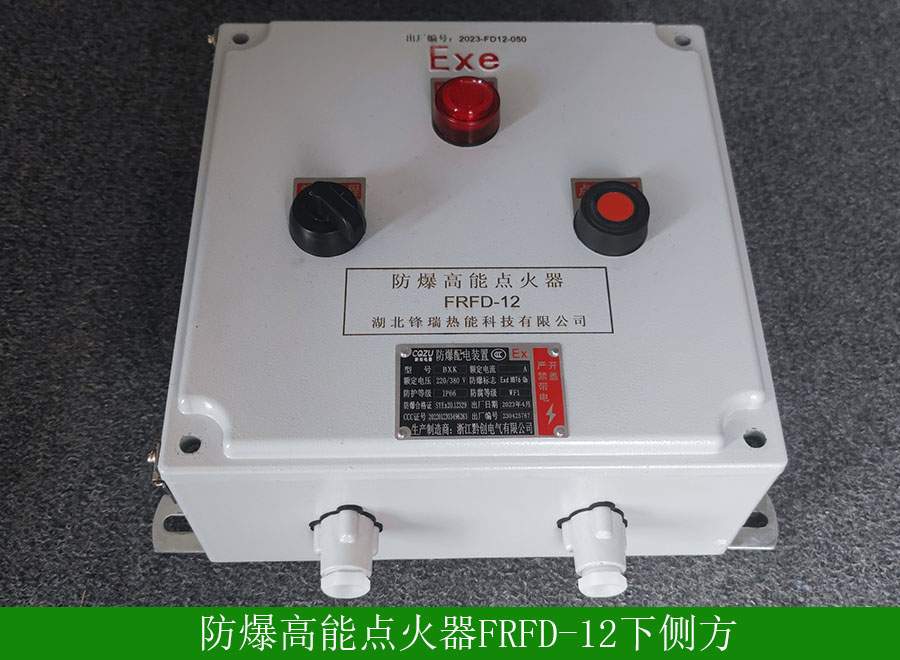 防爆高能點火器FRFD-12下側方